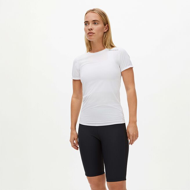 Jacquard T-shirt Hvit