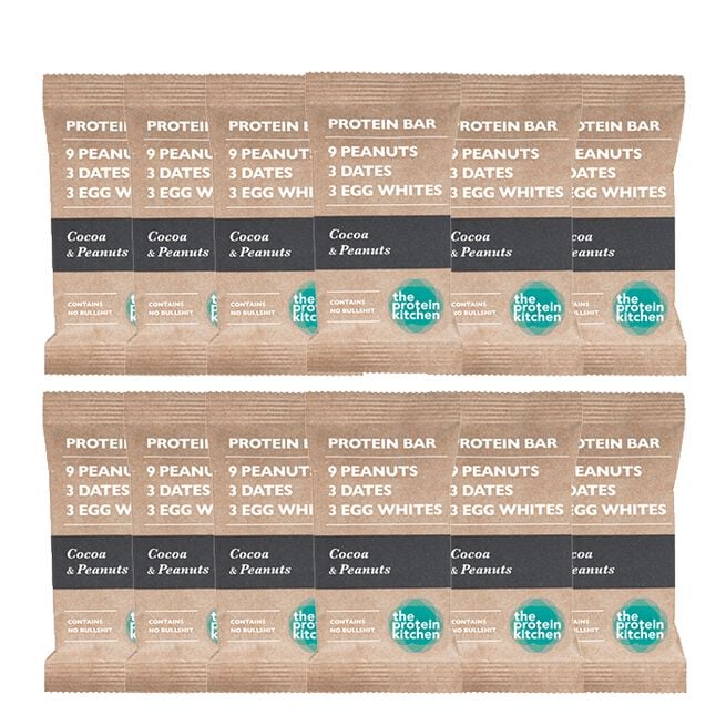 "12 x Proteinbarer, 55 g" Chocolate & Peanut