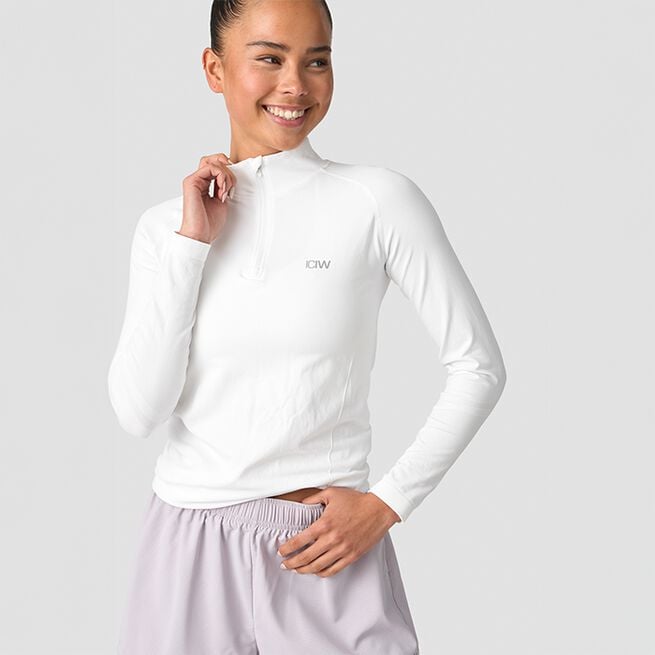 Define Langermet 1/4 Zip Hvit