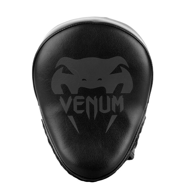 Venum Light Focus Mitts, Black/Black (Pair) 