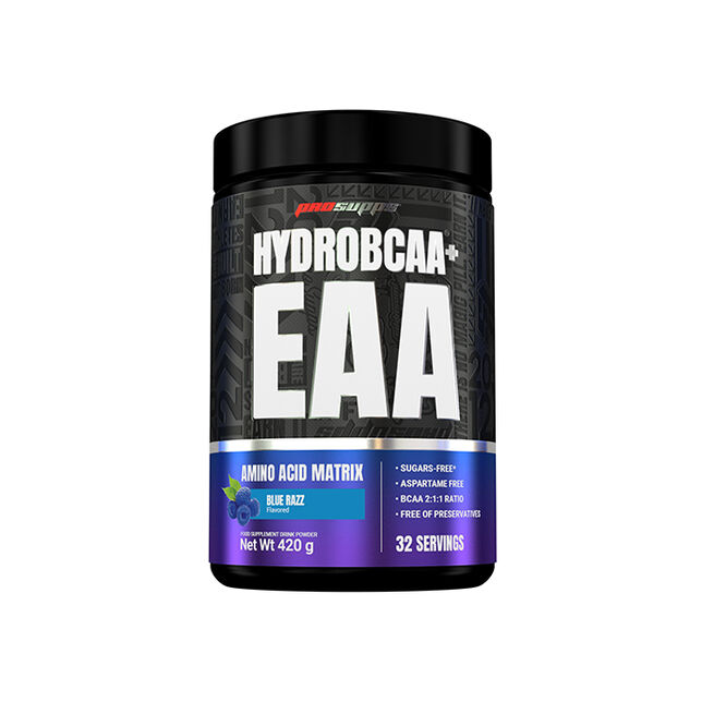 Hydro BCAA + Essensielle Aminosyrer 30 porsjoner Blue Razz