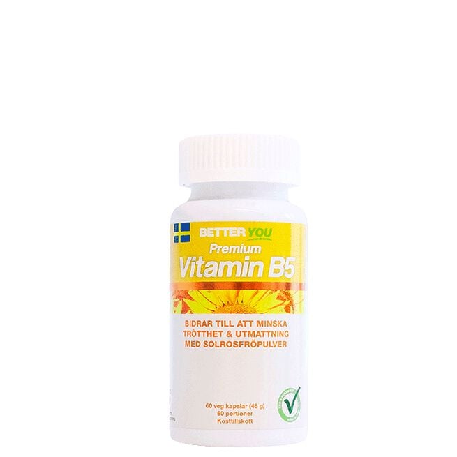 Premium Vitamin B5 60 kapsler