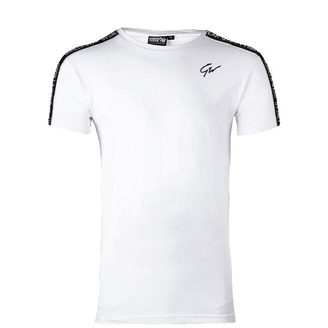 Chester T-Shirt, White/Black, M 