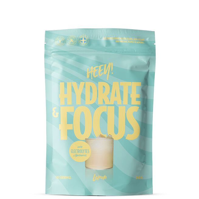 Hydrate & Focus Elektrolytter + LIons Mane Sitron 240 g