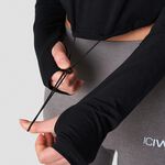 ICANIWILL Define Cropped Adjustable Long Sleeve Black