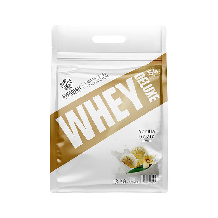 Whey Deluxe Myseprotein 1800 g Vanilla Gelato