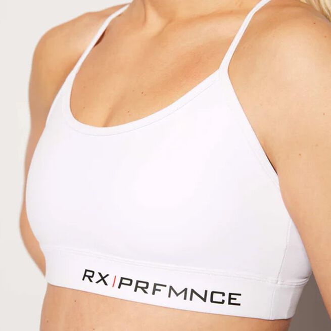 Barbara Sports Bra, White