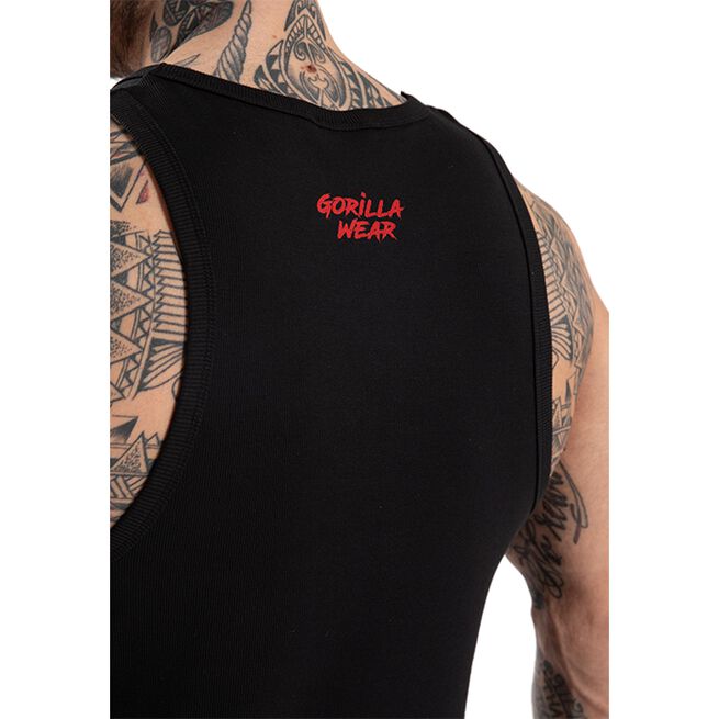 Monterey Tank Top, Black/Red