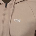 ICANIWILL Essential Zipper Hoodie, Sand