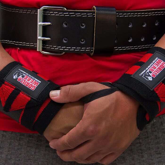 Wrist Wraps Pro Svart/R&oslash;d