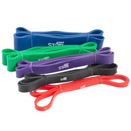 Star Gear Fitness Band, Red, 2080 x 13mm  Gummibånd 4,5 - 79,5 kg