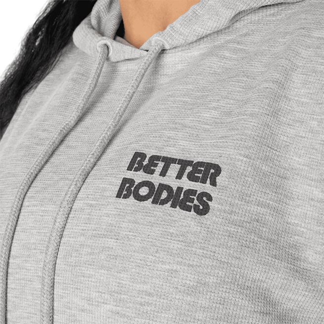 Better Bodies Empowered Thermal Sweater Light Grey Melange