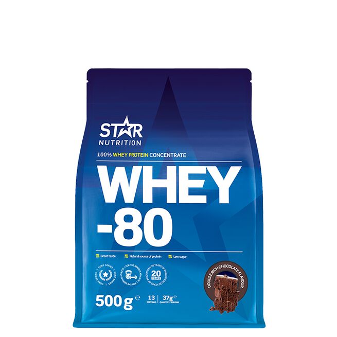 Whey-80, 500 g Double Rich Chocolate