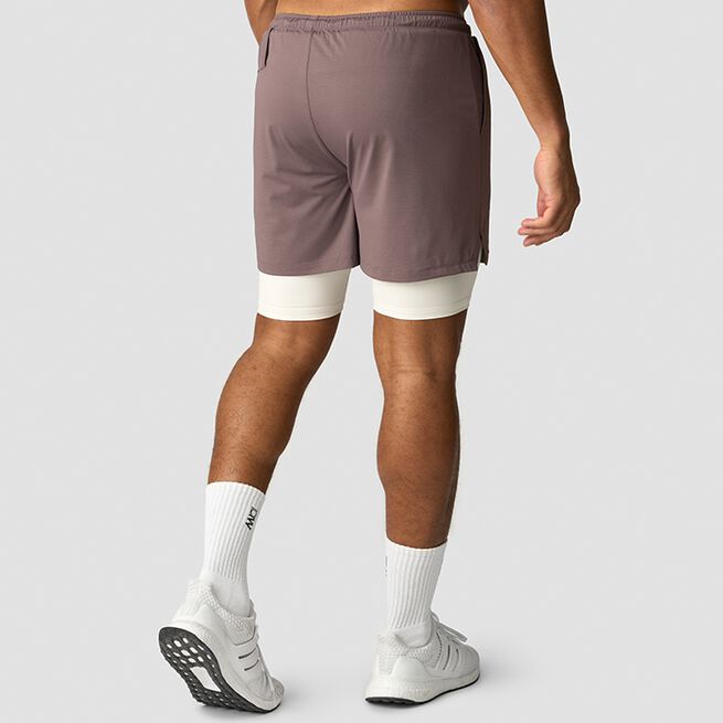Stride 2-in-1 Shorts, Midnight Purple