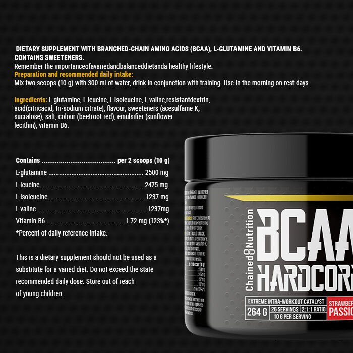 BCAA Hardcore Powder, bilde 3 av 4