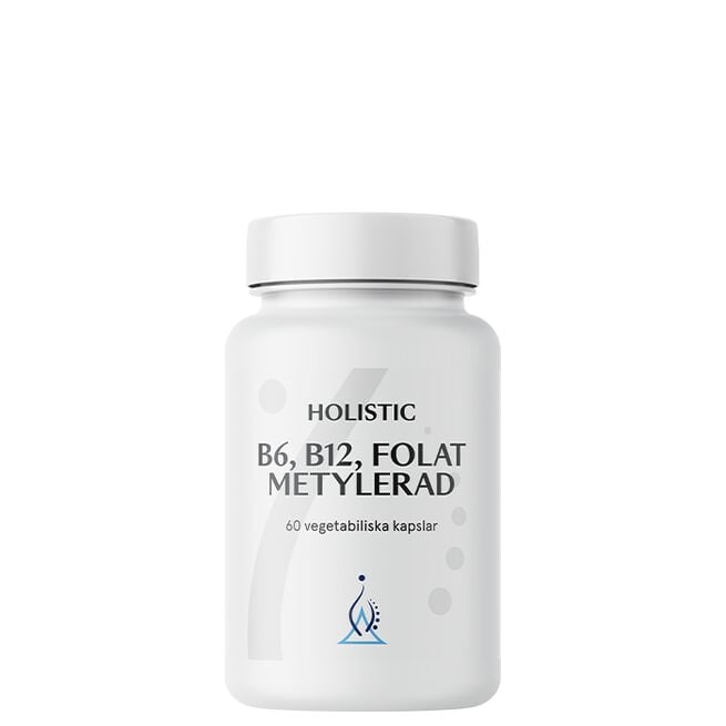 B6 B12 Folat Metylert 60 kapsler