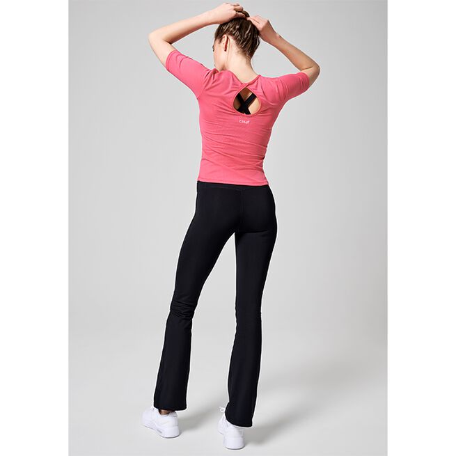 Flare High Waist Pant, Black