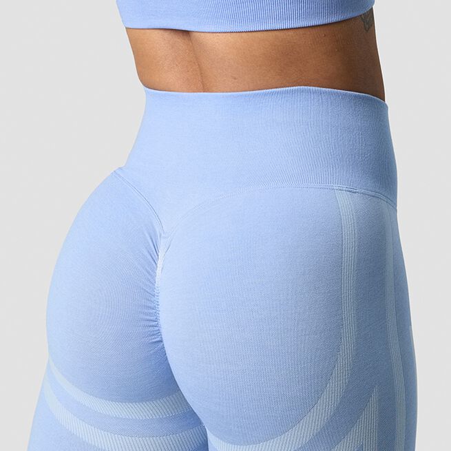 Rush Seamless Tights Lysblå