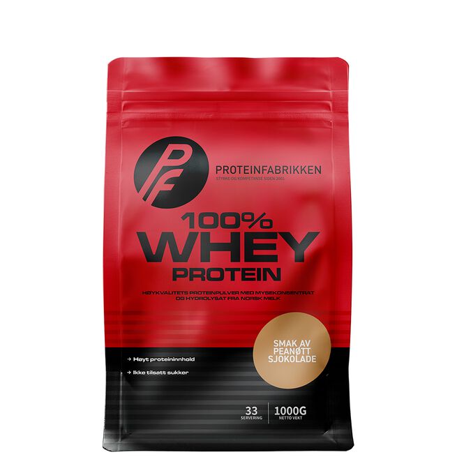 Whey 100% 1 kg Penøtt Sjokolade