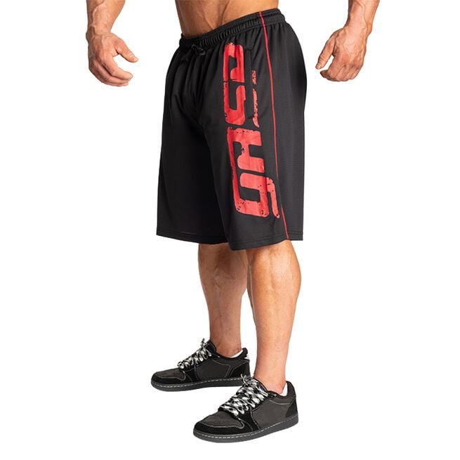Pro Mesh Shorts, Black/Red