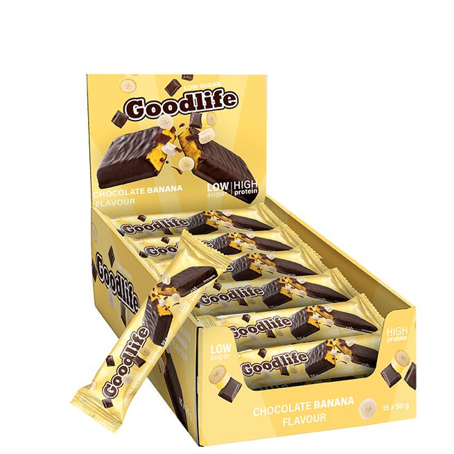 15 x Low Sugar Proteinbar 50 g Chocolate Banana