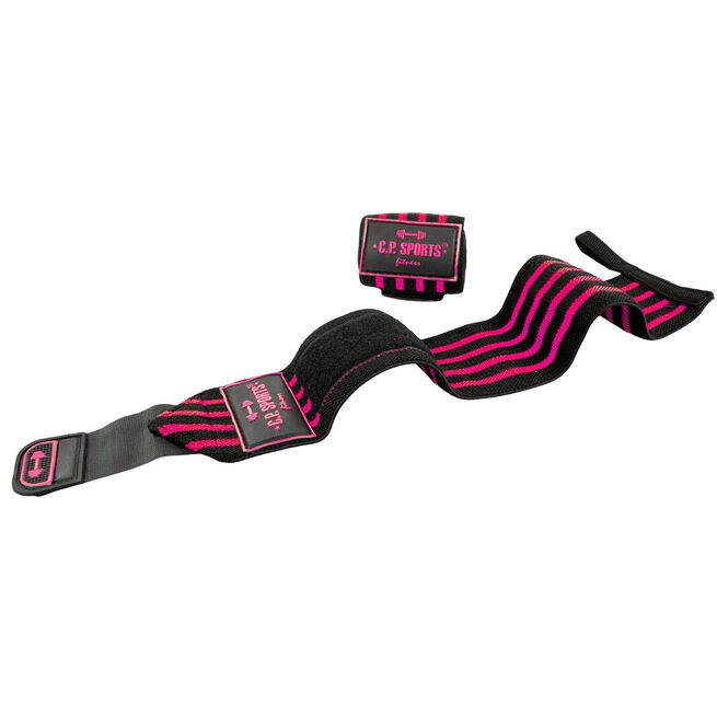Strongman håndleddslindringer 50 cm Rosa