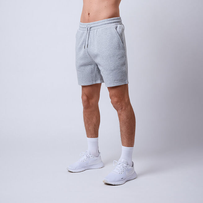 Men's Core Sweat Shorts, Grey melange, XXL