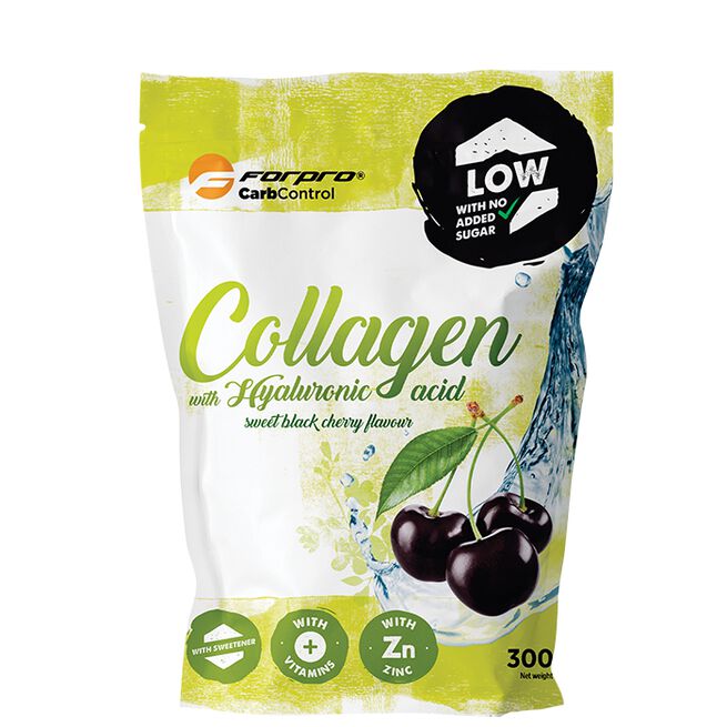 Kollagen med Hyaluronsyre Kirsebær 300 g