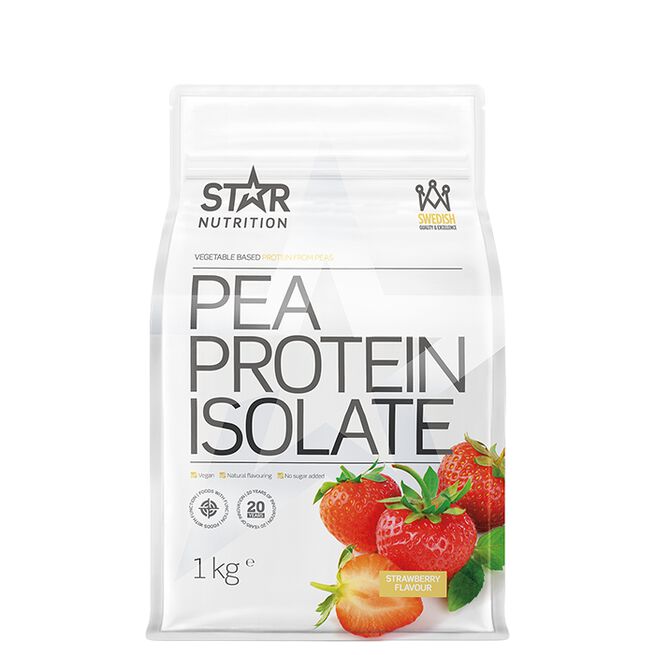 Erteproteinisolat 1 kg Strawberry