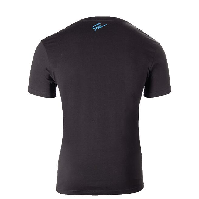 Chester T-Shirt, Black/Blue