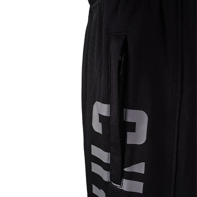 Chained Mesh Shorts Svart