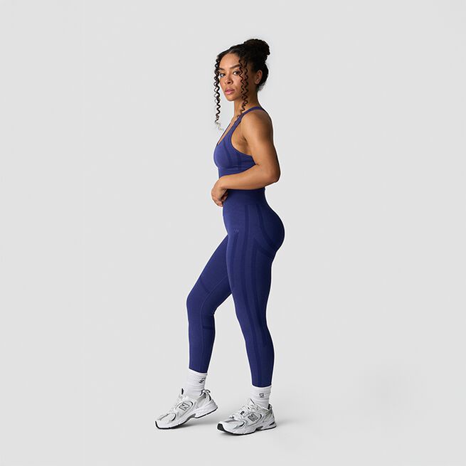 Rush Seamless Tights Mørkeblå