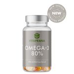 Vitaprana Omega-3 80%, 100 kapslar