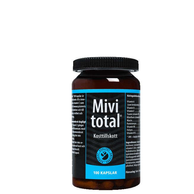 Mivitotal Multivitamin & Mineral 100 kapsler