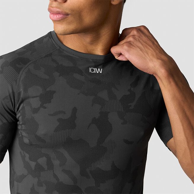 Sculpt T-skjorte Grå