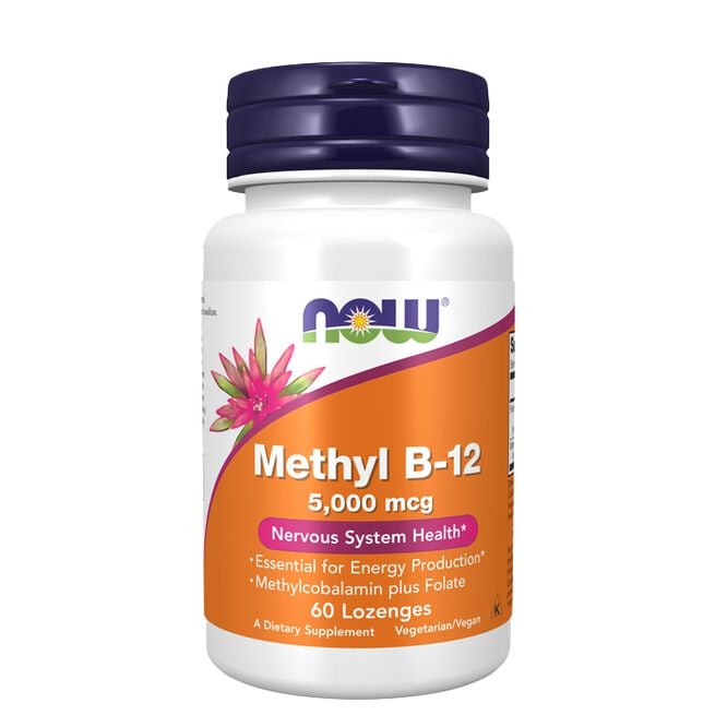 Metyl B-12 5000 mcg Vegansk 60 sugetabletter