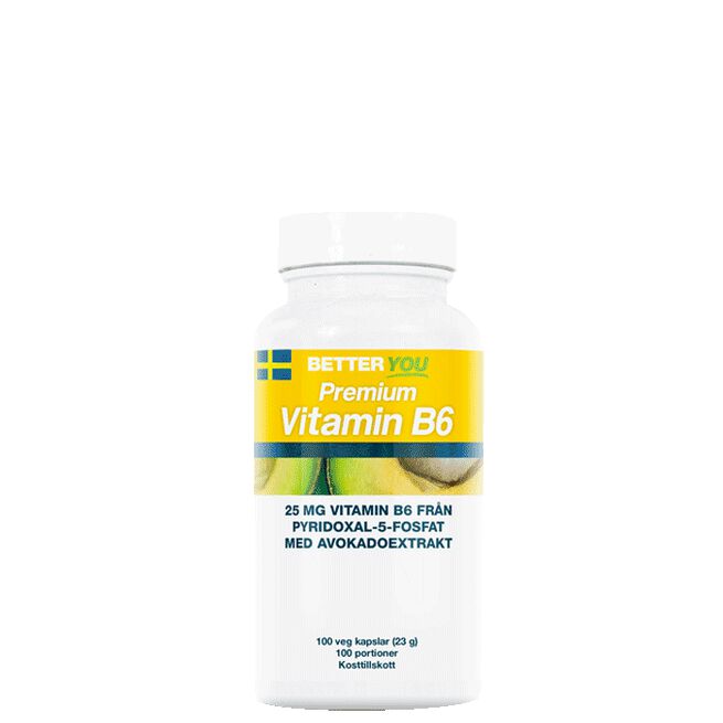 Premium Vitamin B6 100 kapsler