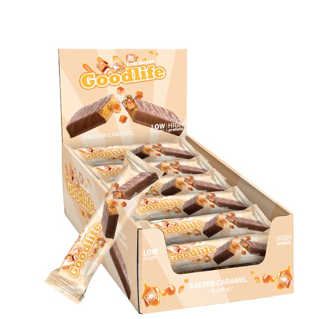 15 x Low Sugar Proteinbar 50 g Salted Caramel