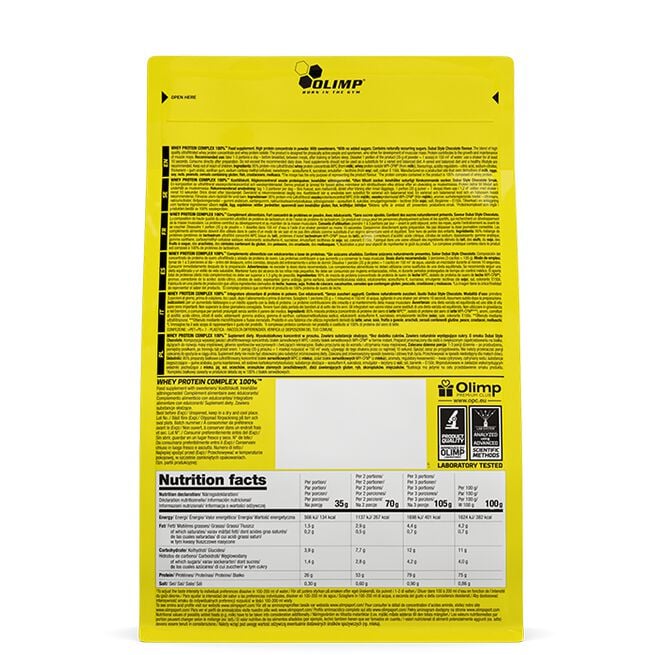 Whey Protein Complex 100% Dubai Style Chocolate