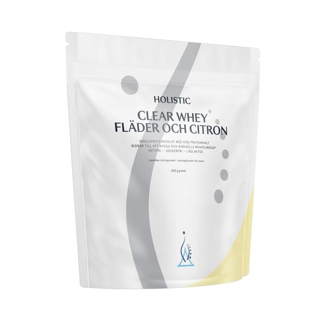 Clear Whey myseproteinisolat hylleblomst og sitron