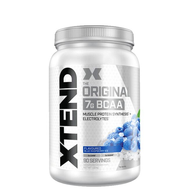 Xtend BCAA Pulver 90 porsjoner Raspberry Blue