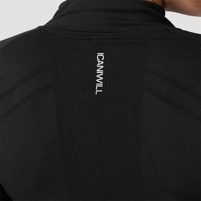 Define Langermet 1/4 Zip Svart