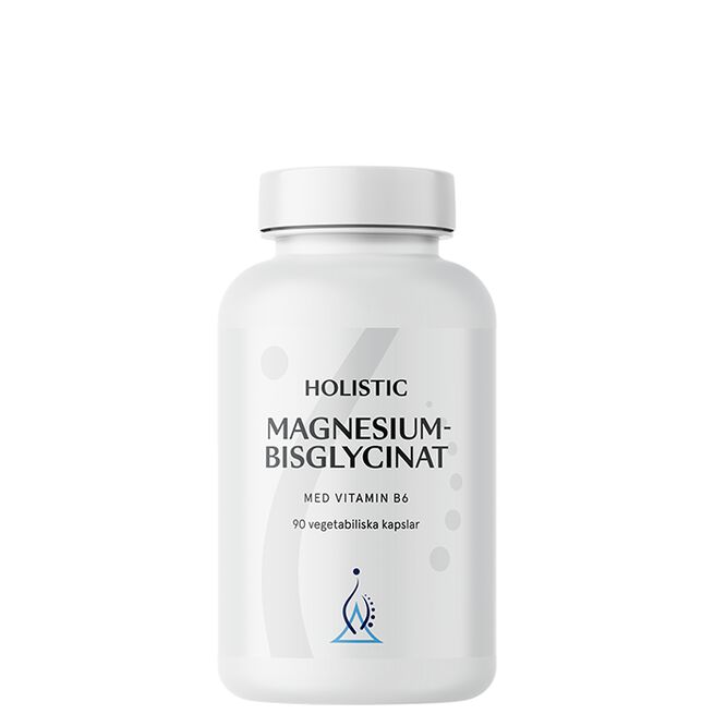 Magnesiumbisglycinat 100 mg 90 Vegetabilske kapsler