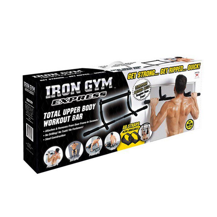 Kj p Iron Gym Express Total Upper Body Workout Bar