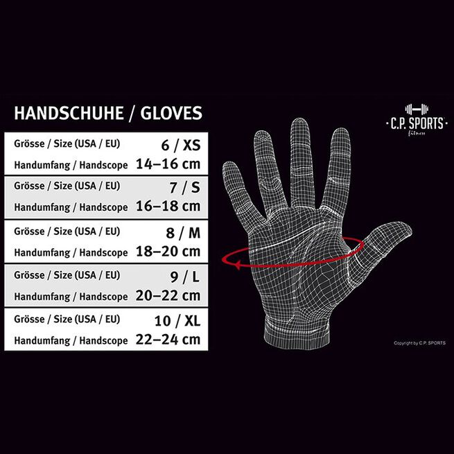 Lady Fitness Treningshansker Svart