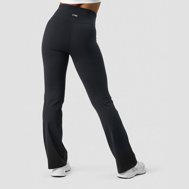 Nimble Flared Tights Svart