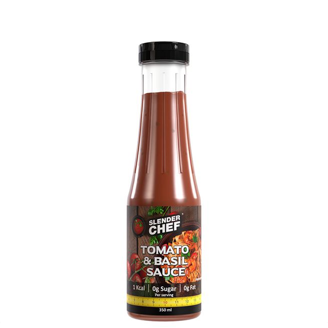 Slender Chef Lavkalorisaus 350 ml Tomato & Basil