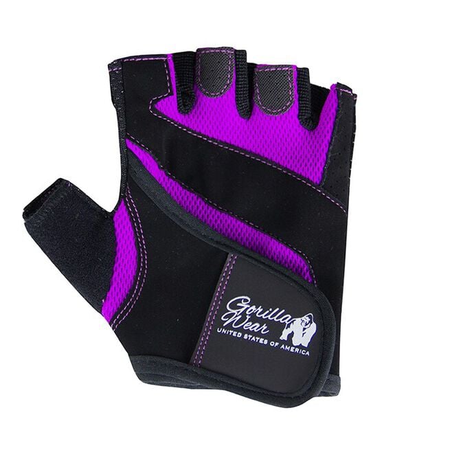 Women´s Fitness Gloves, black/purple - L 