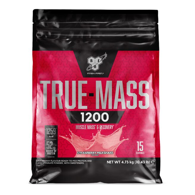 True Mass 1200 Gainer 15 porsjoner Strawberry
