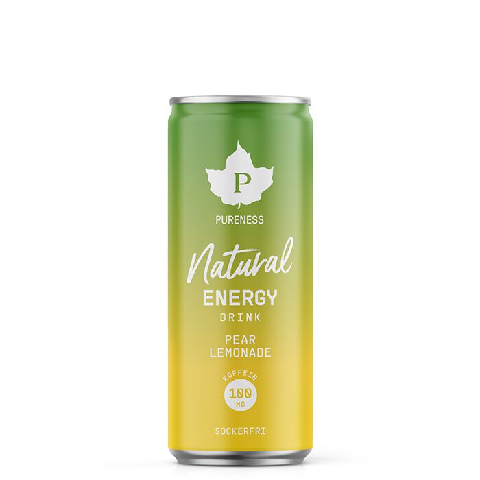 Natural Energidrikk 330 ml P&aelig;re Lemonade